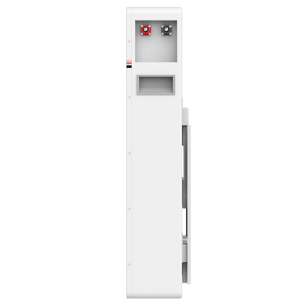 雄展能源96V100ah壁挂储能电池侧面