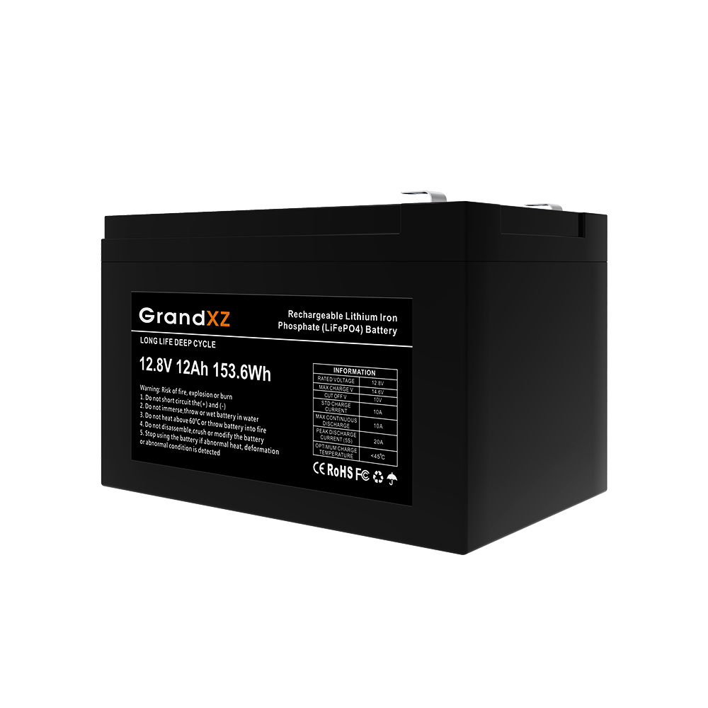 GrandXZ雄展能源12V12AH磷酸铁锂电池