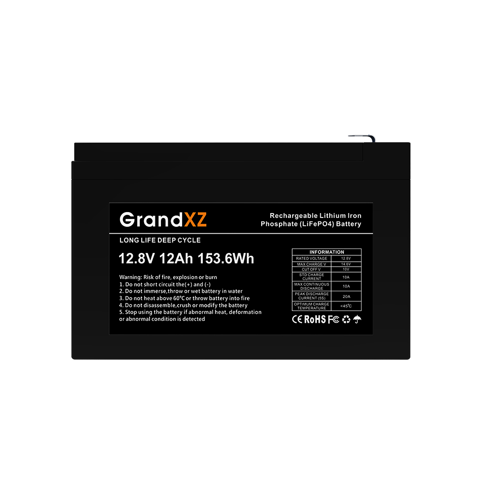 GrandXZ雄展能源12V12AH电池锂电池
