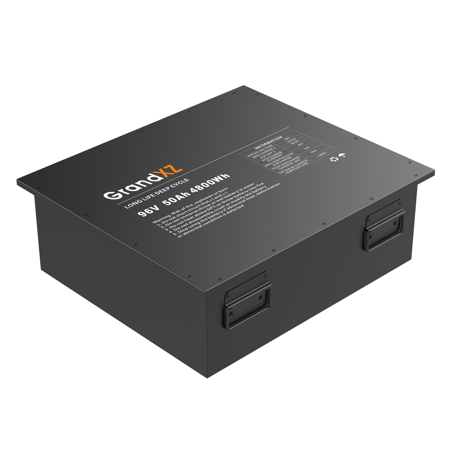 GrandXZ，雄展能源，96V50AH磷酸铁锂电池