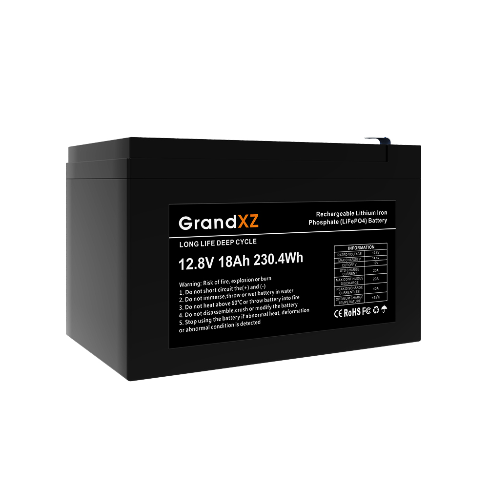 GrandXZ雄展能源12V18Ah磷酸铁锂电池