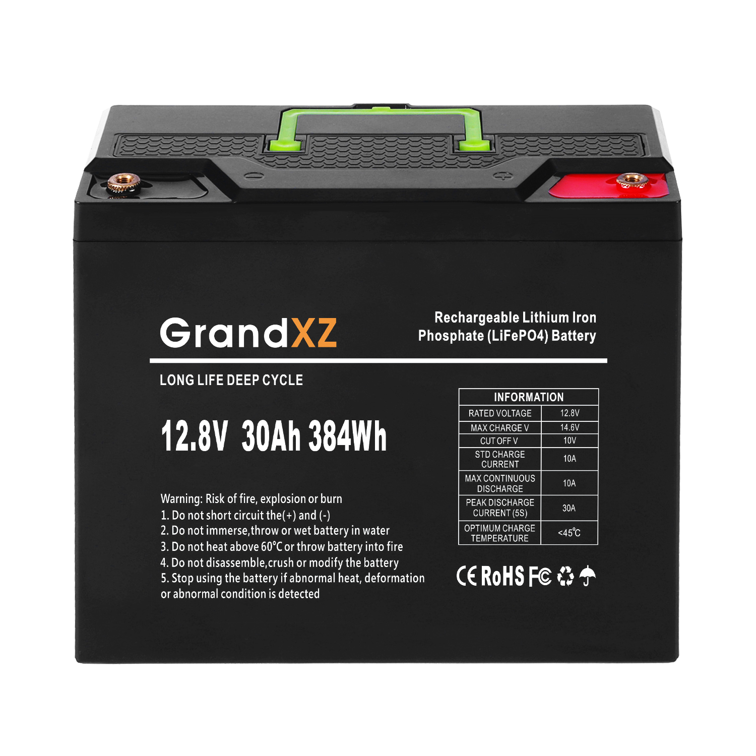 磷酸铁锂电池12V30A