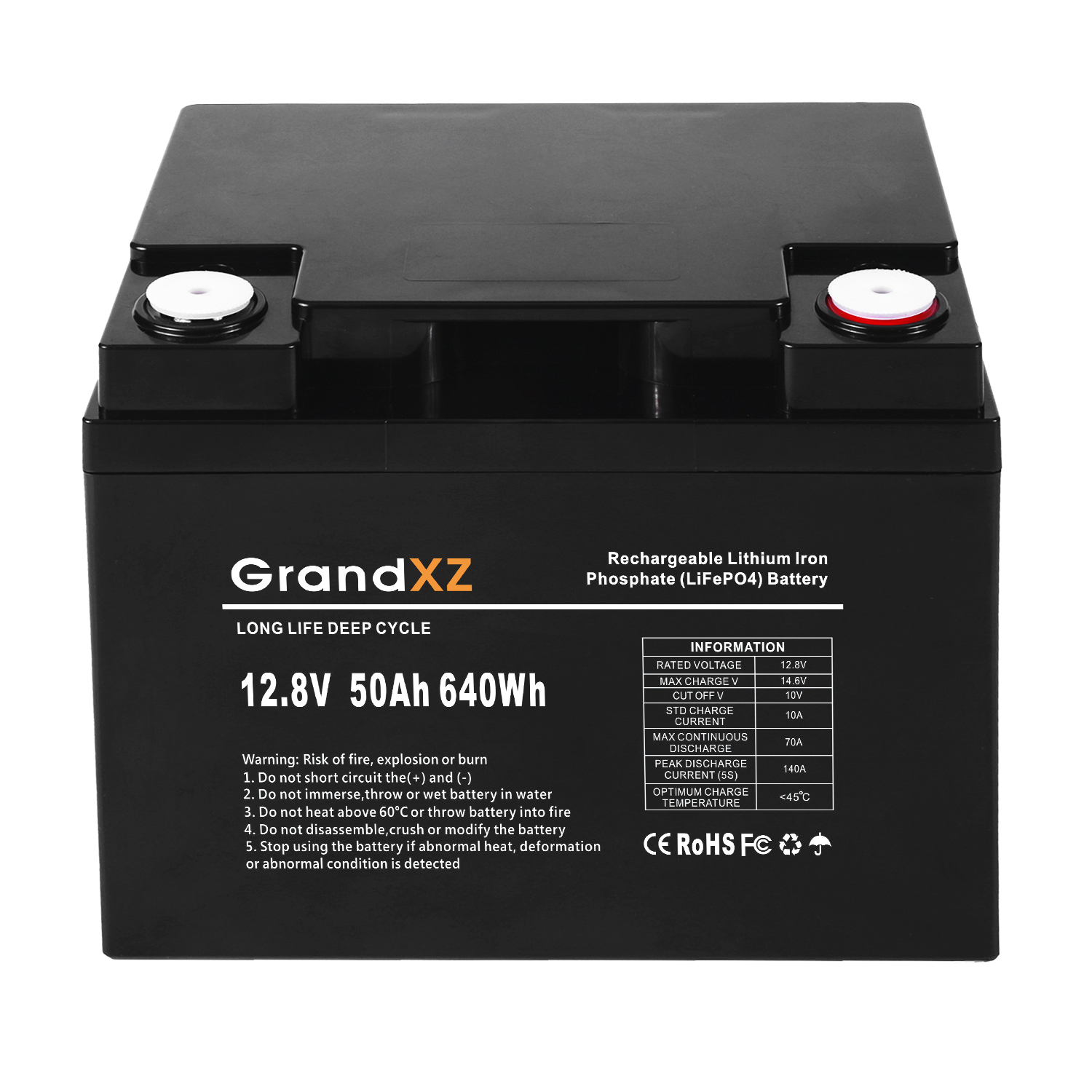磷酸铁锂电池12V50A