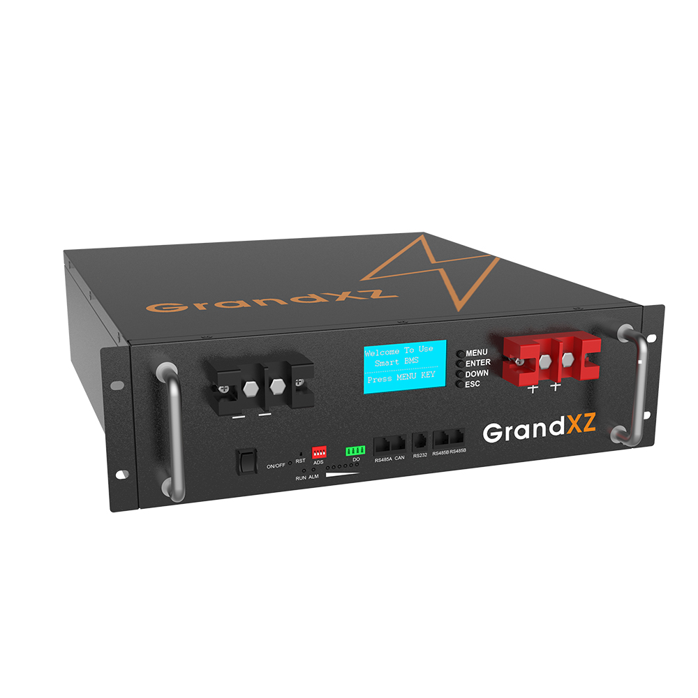 GrandXZ雄展能源51.2V50Ah机箱电池3U储能电池通讯基站太阳能储能电池