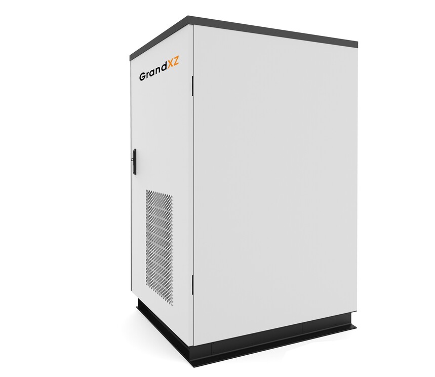 grandxz雄展能源20kw/57kwh储能柜背面
